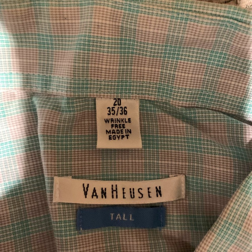 Van Heusen Tall Long Sleeve Office Button up